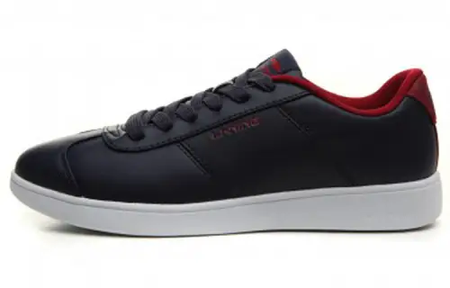 Li Ning Coverage Slip Resistant Low top Skateboard Shoes Men's Black