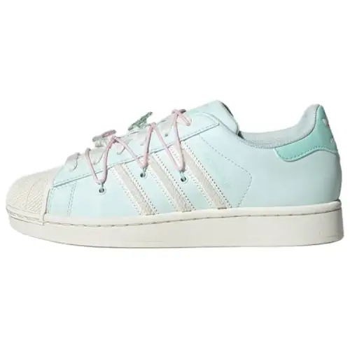 Adidas Originals Superstar 2 Abrasion Resistant Low top Skateboard Shoes Women's Green