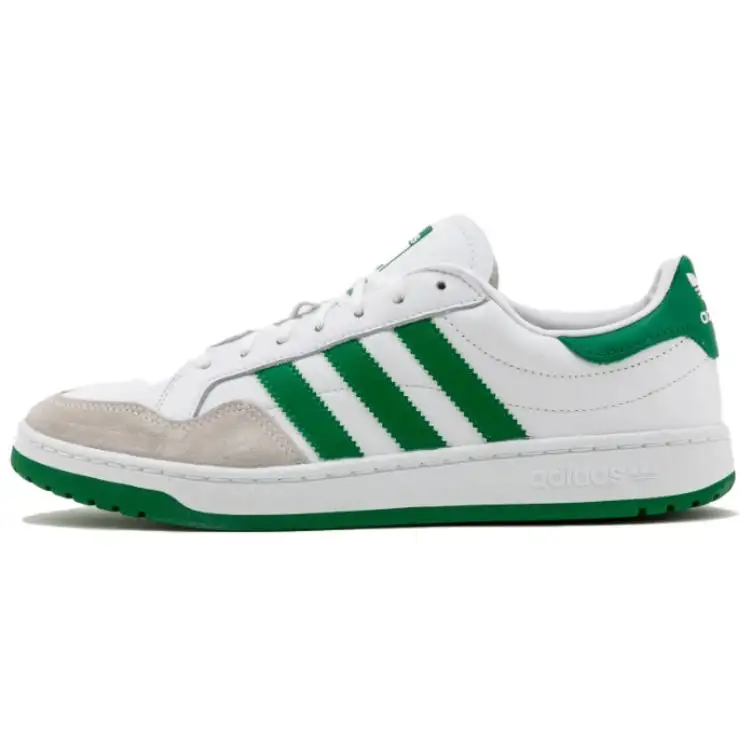 Adidas Originals Team Court Synthetic Leather, Split Suede Abrasion Resistant Low top Skateboard Shoes Unisex