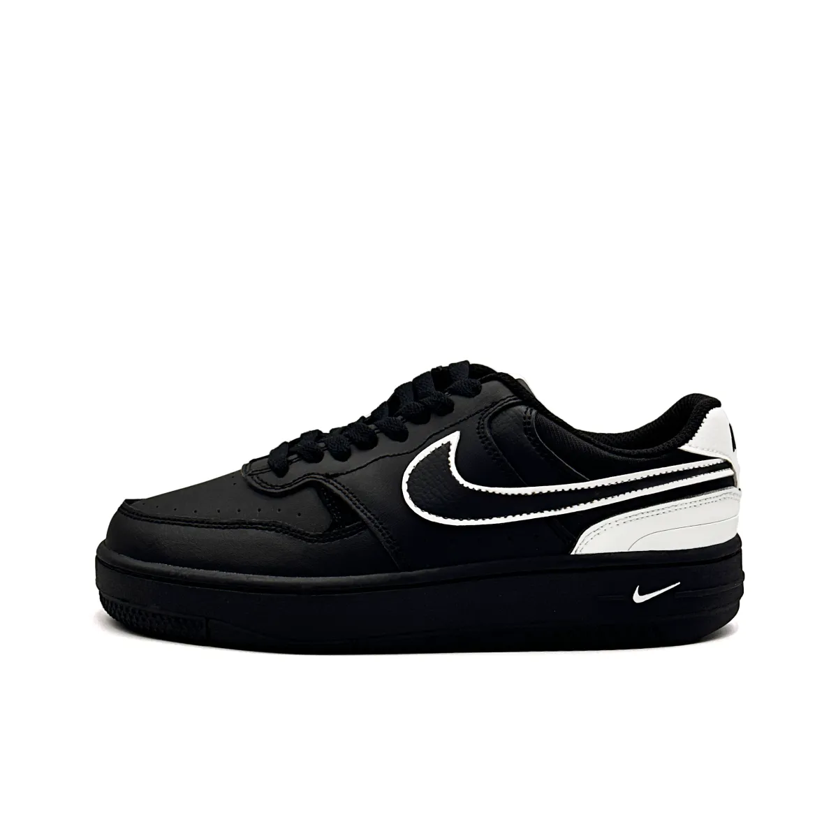 Nike Gamma Force Abrasion Resistant Abrasion Resistant Low top Skateboard Shoes Unisex Black