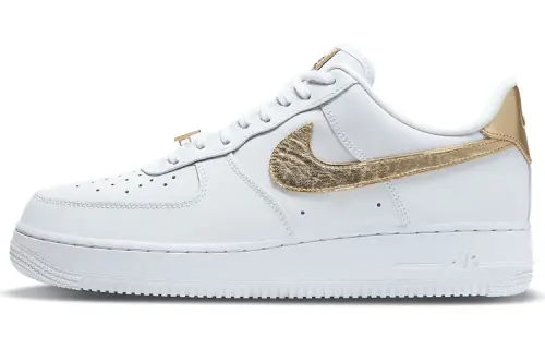 Nike Air Force 1 Low White Metallic Gold 2020