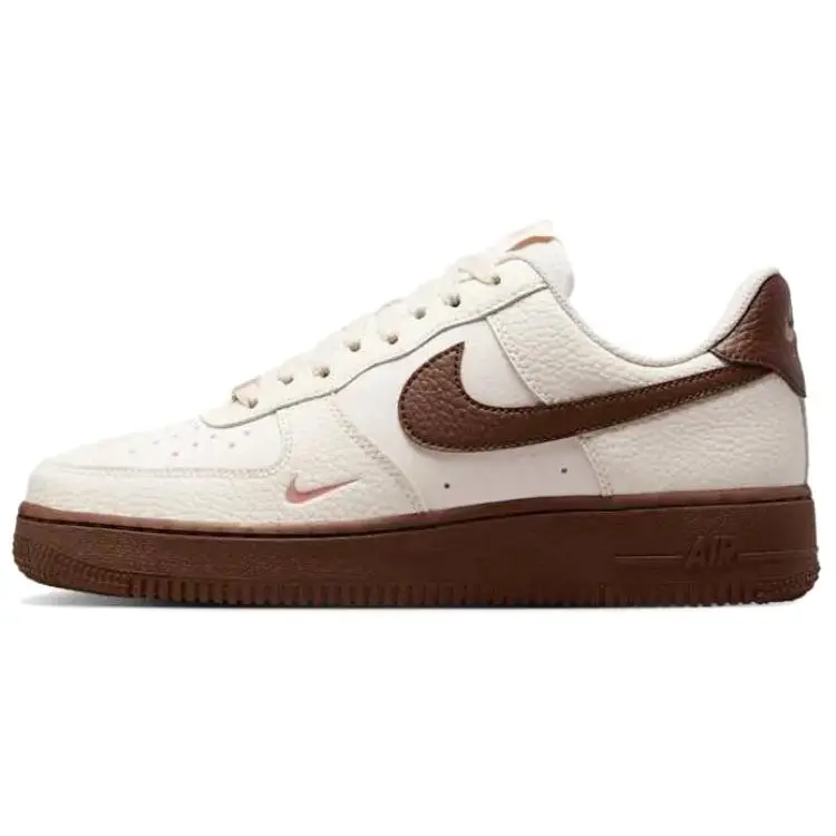 Nike Air Force 1 Breathable Low top Skateboard Shoes Women's Ecru