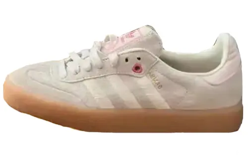 Adidas Originals Samba 'Valentine 2024' Low top Skateboard Shoes Women's Gray Pink