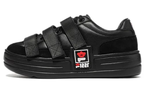 FILA Pushbutton X FILA Velcro Sneakers 'Black'