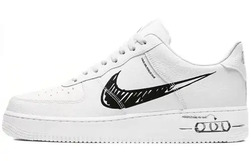 Nike Air Force 1 Low Sketch White Black