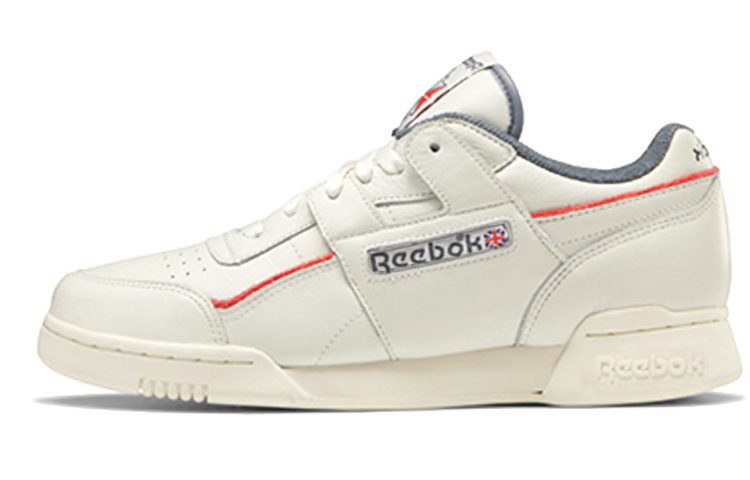 Reebok Workout Plus White Skate Shoes
