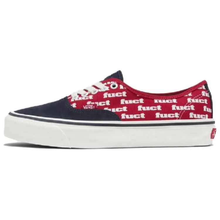 Vans Authentic Reissue 44 Lx Fuct X Slam Jam Red Marshmallow