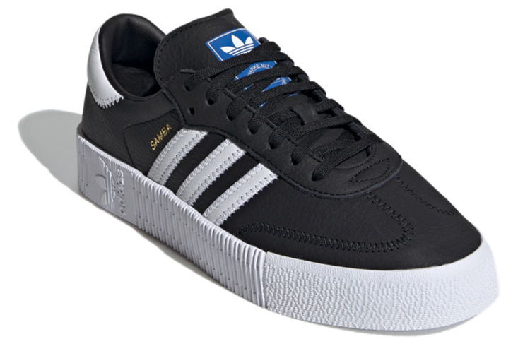 Женские кеды adidas originals Samba (черные) — фото 3