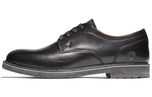 Timberland Oakrock Cow Leather Slip Resistant Low top Skateboard Shoes Men's Black