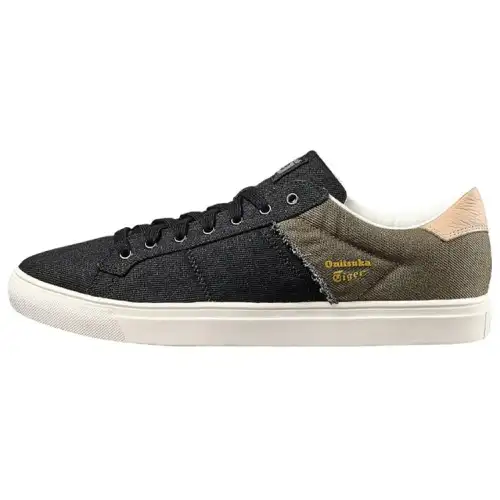 Onitsuka Tiger Lawnship Comfortable Balance Lightweight Low top Casual Skate Shoes Unisex Black Green