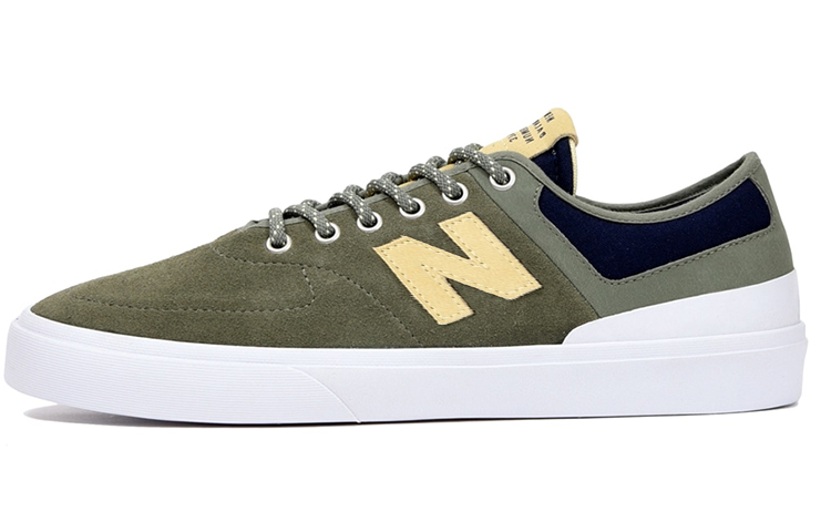 New Balance NB 379 Skateboard Shoes Men's Low Top Olive/Yellow/White