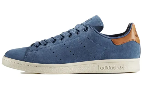 Adidas Originals Stan Smith Casual Wear resistant And Lightweight Low top Skateboard Shoes Men's Dark Blue