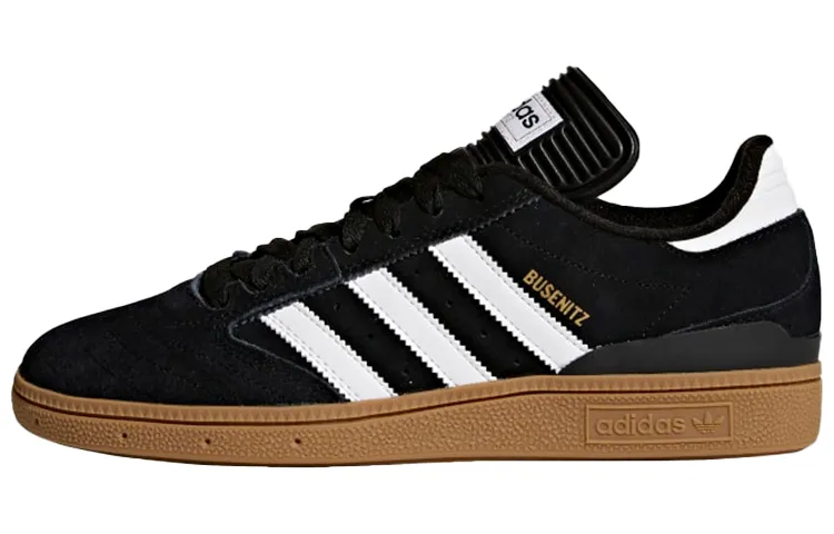Adidas Originals Busenitz Vulc Pro Low top Skateboard Shoes Men's Black White Brown