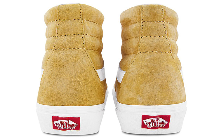 Кеды Vans SK8 (коричневыйжелтый / белый) — Коричневыйжёлтый / белый — фото 4