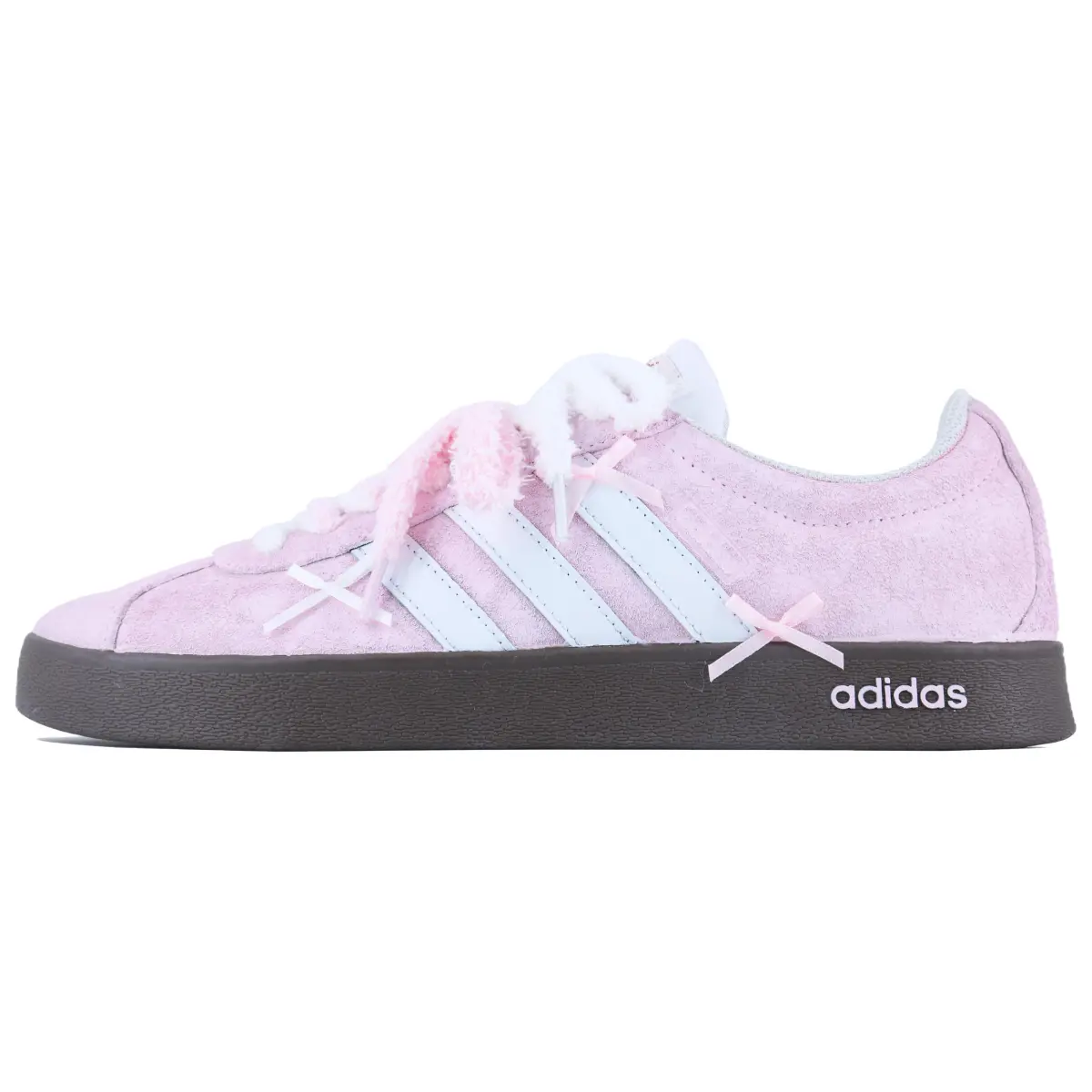 Adidas VL COURT 2.0 Low top Skateboard Shoes Unisex Pink