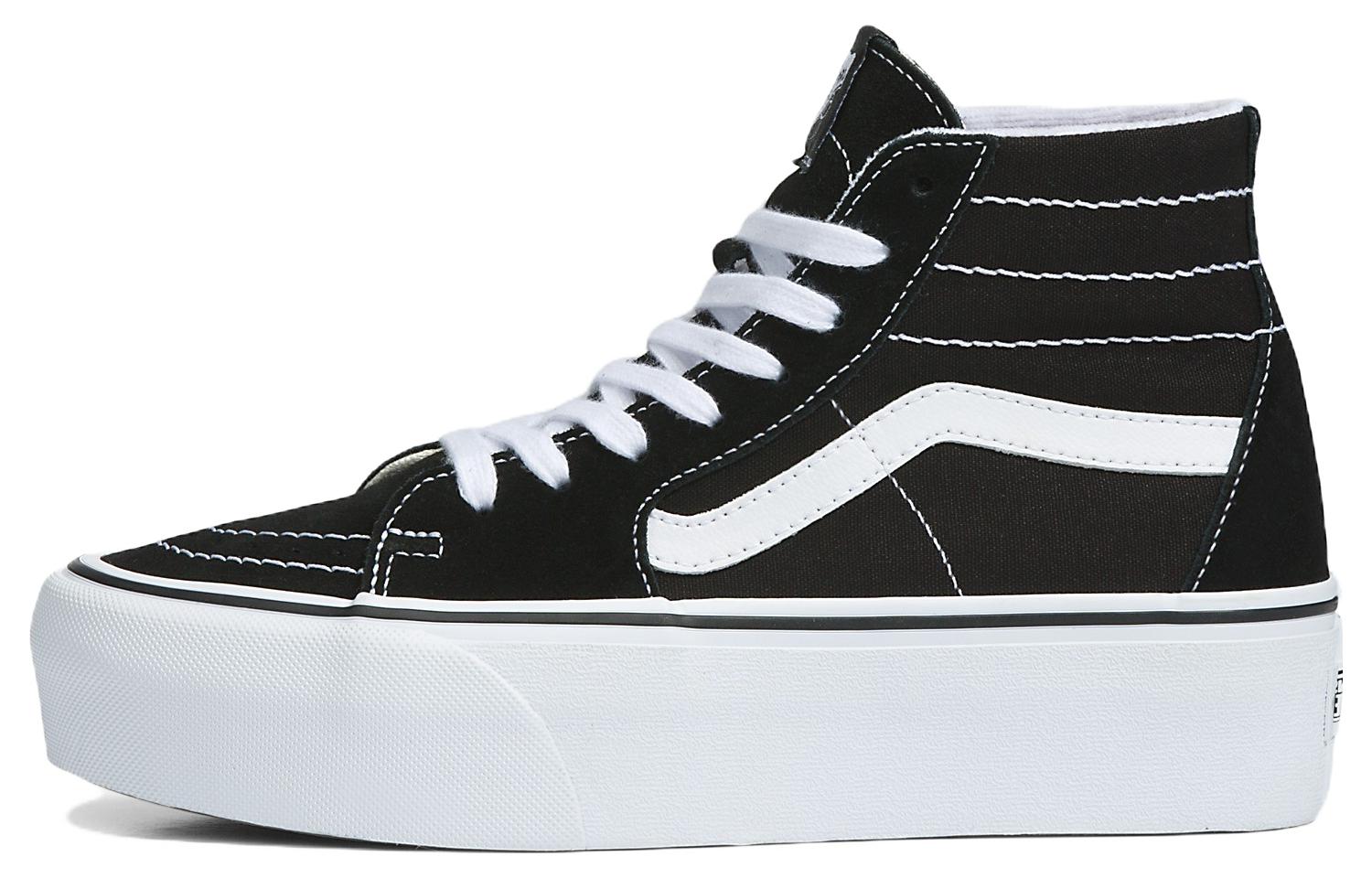 Sk8 Vans-Hi Tapered Stackform 'Black True White'