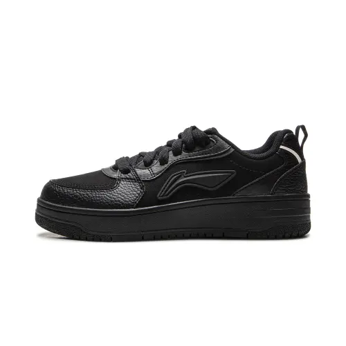 Li Ning Tianji Soft Low top Skateboard Shoes Women's Black