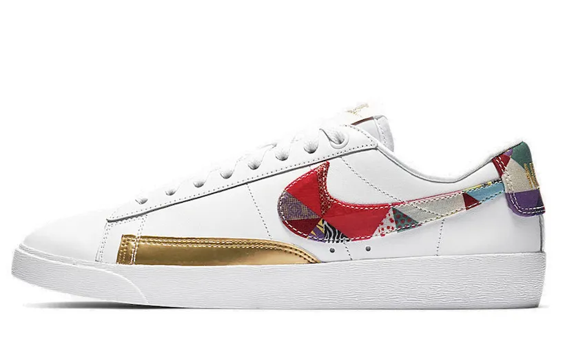Nike Blazer Chinese New Year CNY Hundred Families' Outfits Comfortable Slip Resistant Lightweight Low top