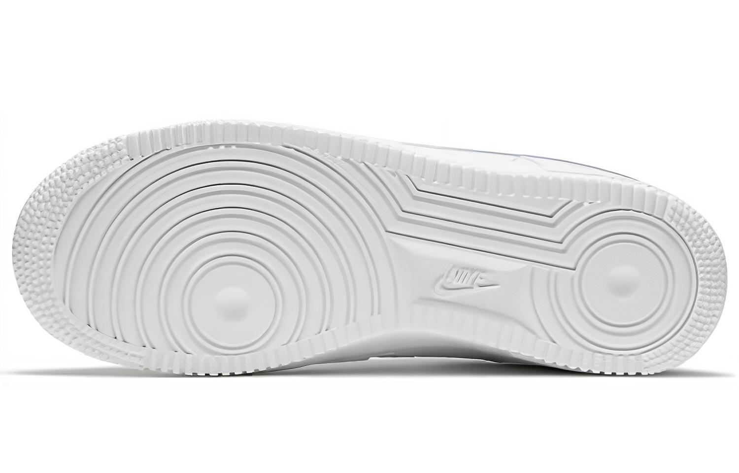 Женские кеды Nike Air Force 1 07 LX (белые) — Белыйкоричневый — фото 6