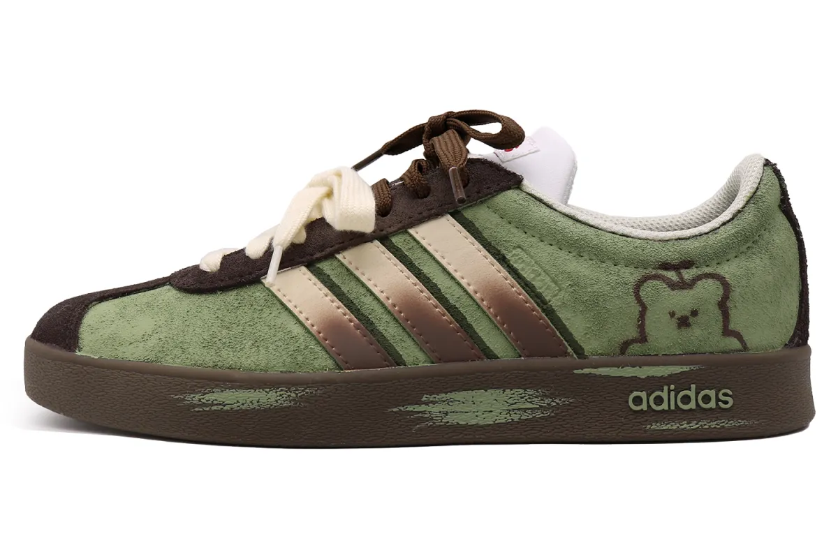 Adidas VL COURT 2.0 Suede Abrasion Resistant Lightweight Breathable Abrasion Resistant, Lightweight, And Breathable