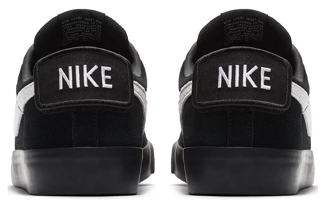 Кеды Nike Blazer GT (черно-белые) — Чёрный / белый / чёрный — фото 4