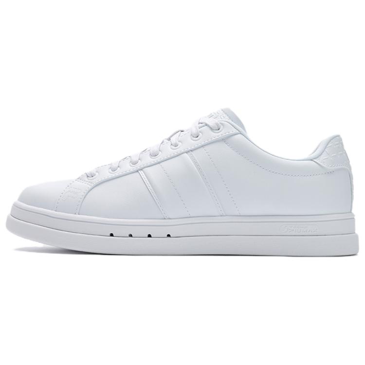 FILA Vigor Abrasion Resistant Low top Skateboard Shoes Men's White