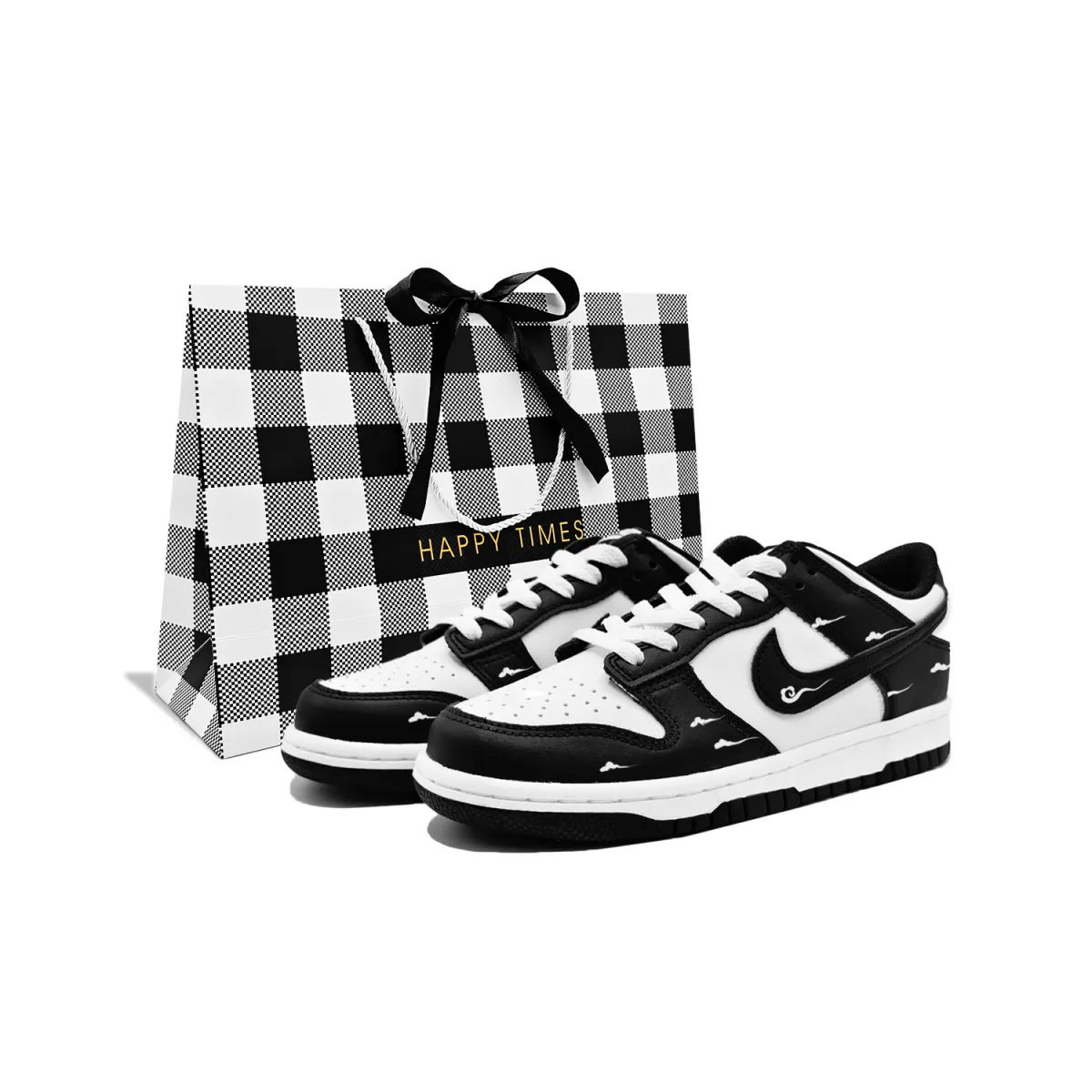 Nike Dunk Cloud Sea Cushioning, Wear Resistant Low top Skateboard Shoes Women's
