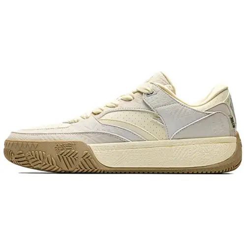 Anta Hela Textile, Synthetic Leather Slip Resistant And Breathable Low top Skateboard Shoes Men's