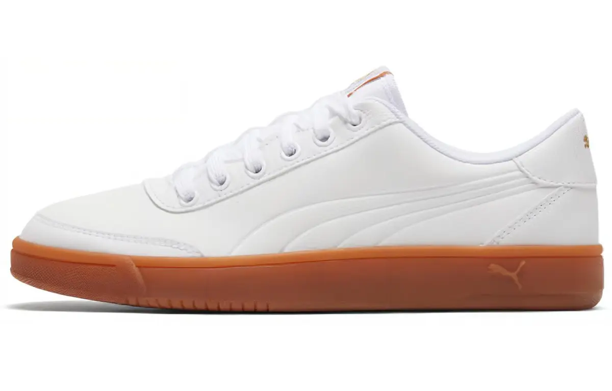 PUMA Court Breaker L Mono 'White Brown'