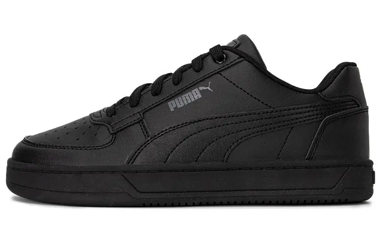 PUMA Caven Textile, Artificial Leather Abrasion Resistant Low top Skateboard Shoes Unisex Black