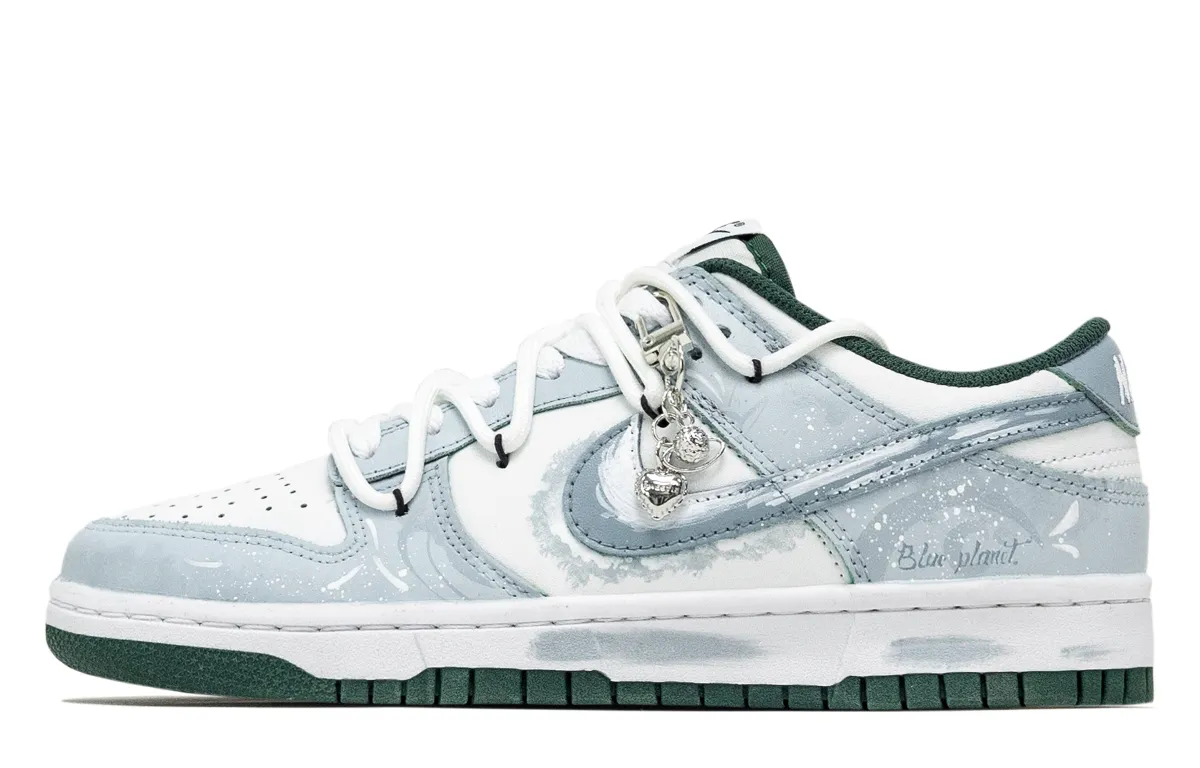 Nike Dunk Skate Shoes Unisex Low-top Blue Gray