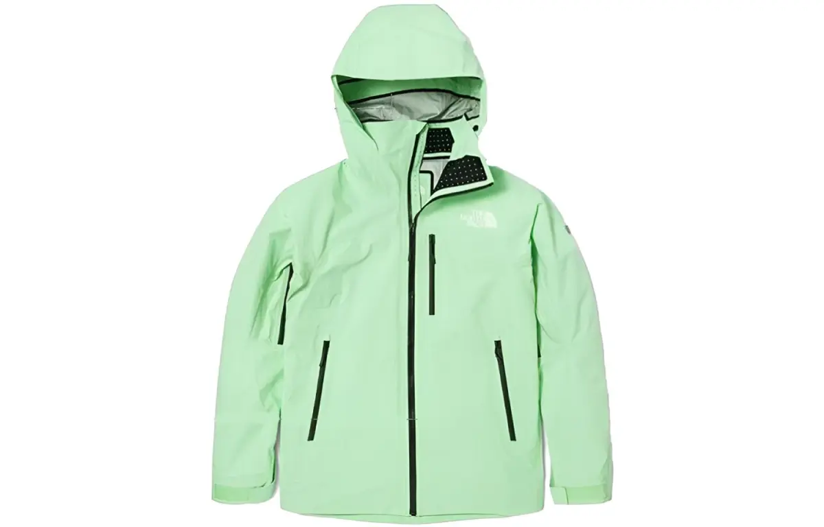 THE NORTH FACE Outdoor Hiking Waterproof And Breathable Windbreaker Jacket Women's Green