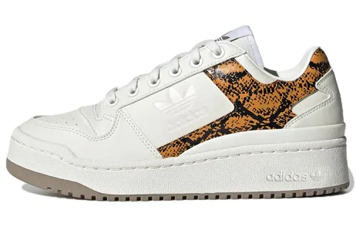 Adidas Originals FORUM Skateboard Shoes Women's Low Top Beige/Brown