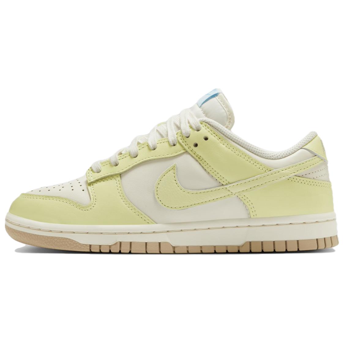 Женские кроссовки Nike Dunk (желтые)