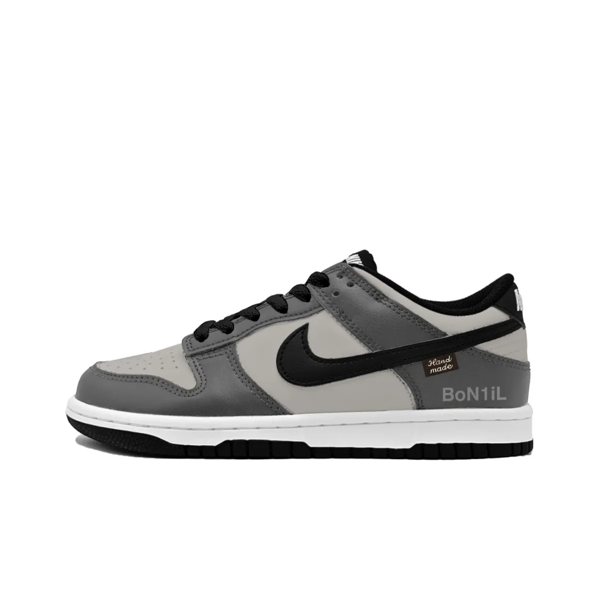 Nike Dunk Iced Americano Abrasion Resistant Low top Skateboard Shoes Unisex