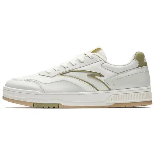 Anta Hundred Rivers Abrasion Resistant Cushioning Low top Skateboard Shoes Men's White Gray Brown