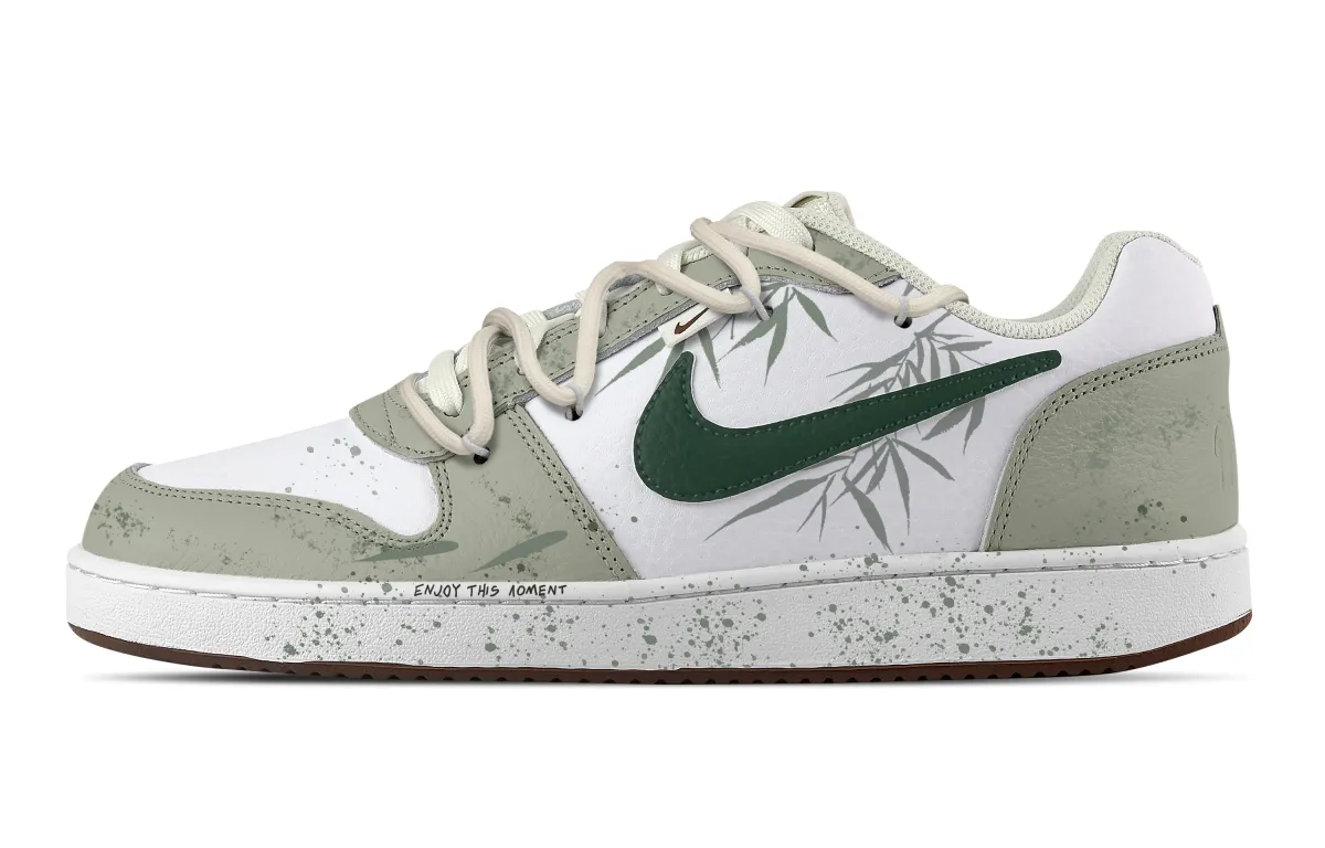 Nike EBERNON Bamboo Forest Abrasion Resistant Low top Skateboard Shoes Men's