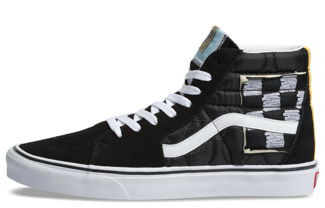Sk8 Vans-Hi 'Mixed Quilting'