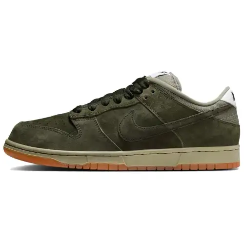 Nike Dunk SB Low Slip Resistant Abrasion Resistant Low top Skateboard Shoes Unisex Green