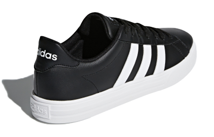 Мужские кеды adidas neo Daily 2.0 (черно-белые) — фото 4