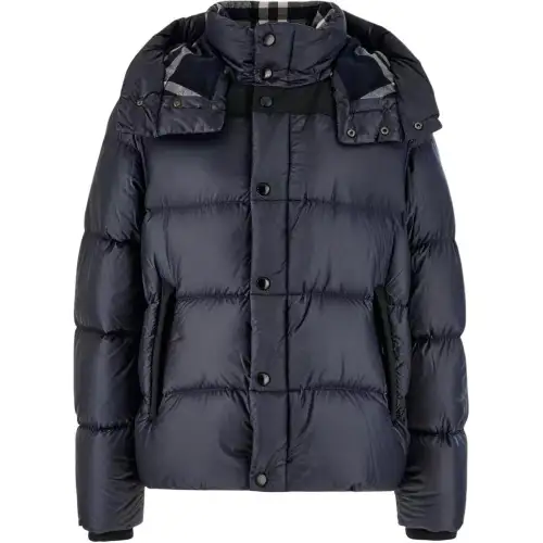 Burberry Quilted Hooded Down Jacket