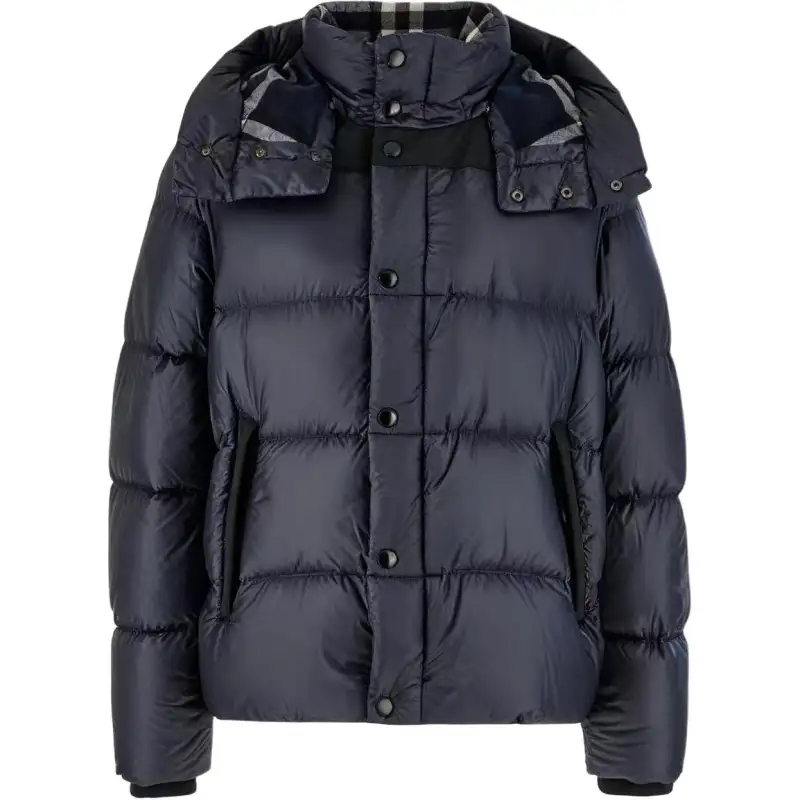 Burberry Quilted Hooded Down Jacket