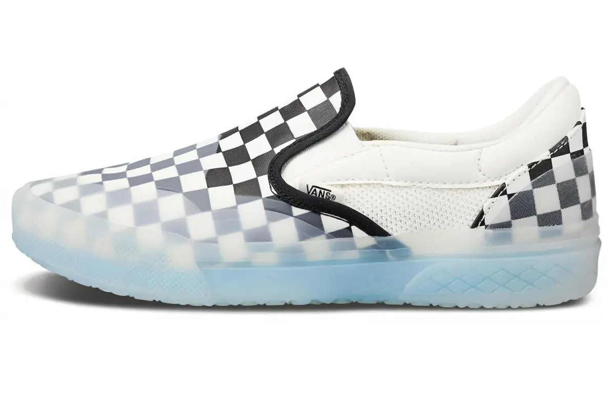 Slip-On Mod Vans 'Checkerboard - Marshmallow'