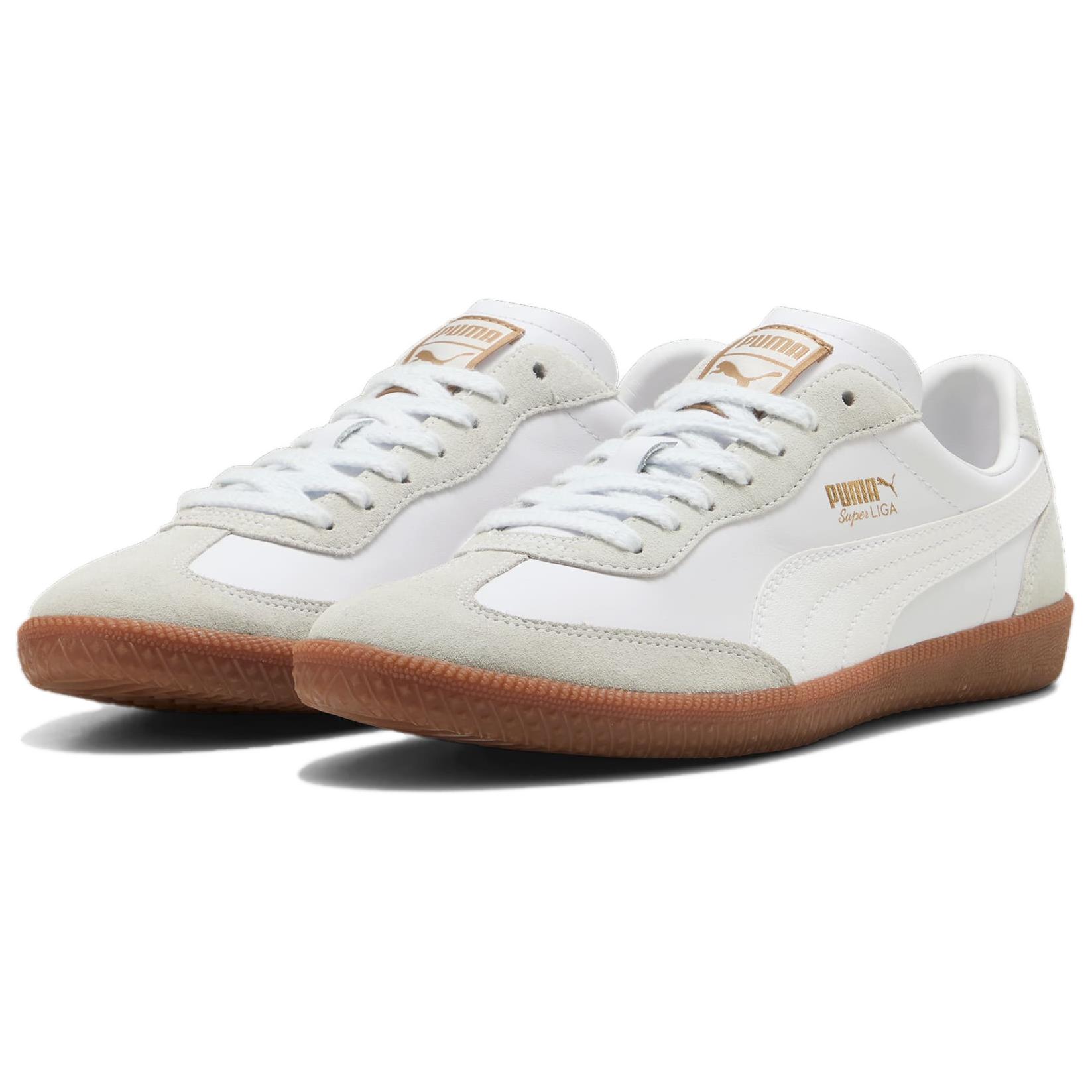 Кроссовки PUMA Liga OG (бело-серый) — фото 3