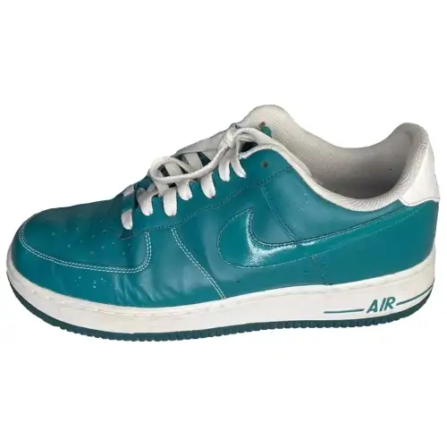 Nike Air Force 1 Lush Teal Slip Resistant Abrasion Resistant Low top Skateboard Shoes Men's Green
