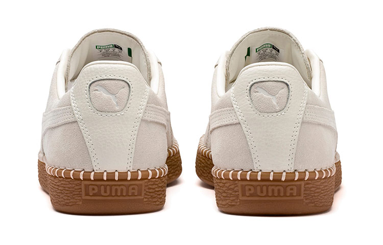 Кеды PUMA Suede Classic Blanket Stitch (белый) — фото 4