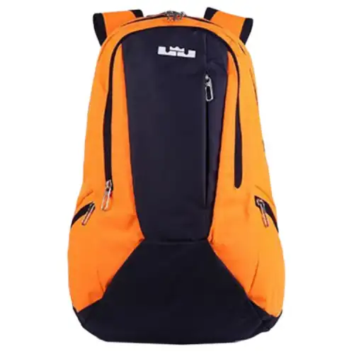 Nike Polyester Backpack Regular Unisex Orange/Black