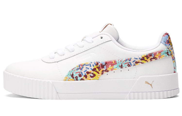 PUMA Carina Skateboard Shoes Women's Low Top White