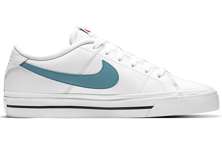 Мужские кеды Nike Court Legacy (бело-синие) — фото 2