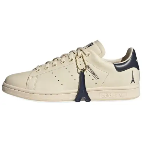 Stan Smith Highsnobiety x Stan Smith Adidas Originals 'Not In Paris - Cream Blue'